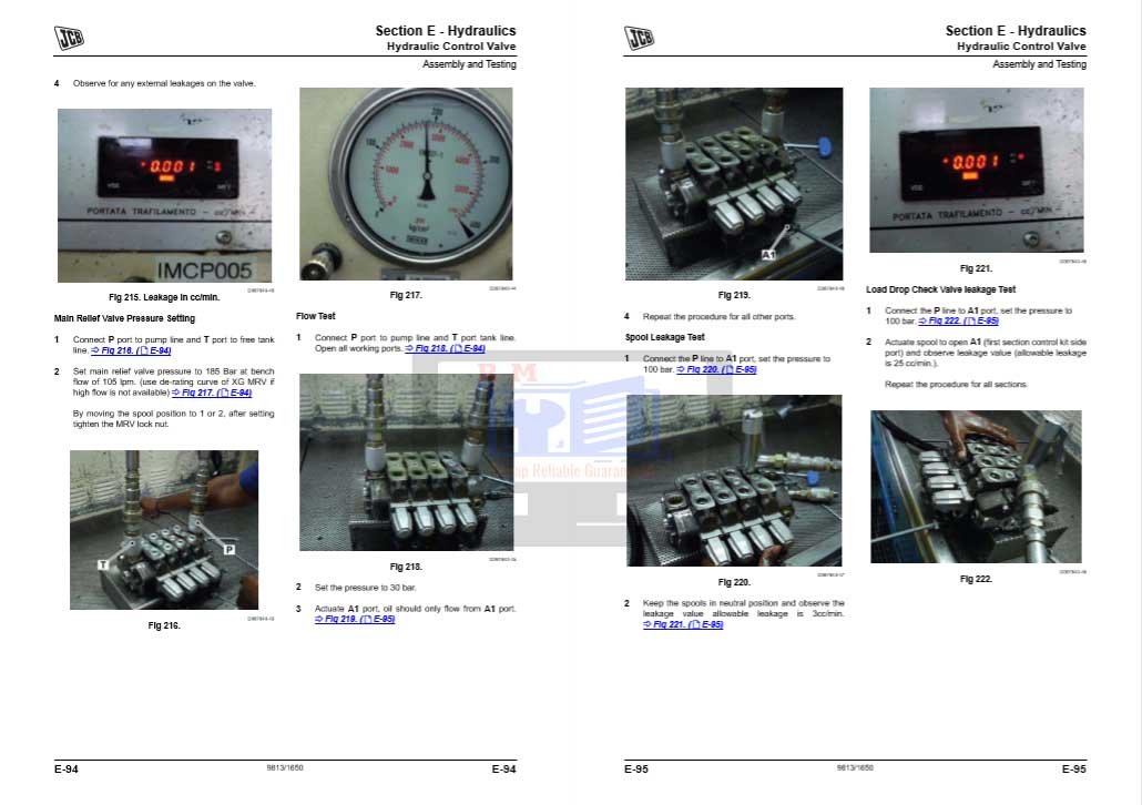 Complete & Comprehensive Service Repair Manual for JCB Liftall 1253 - Image 6