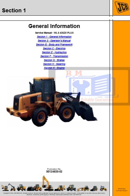 JCB WLS430ZX Wheeled Loader