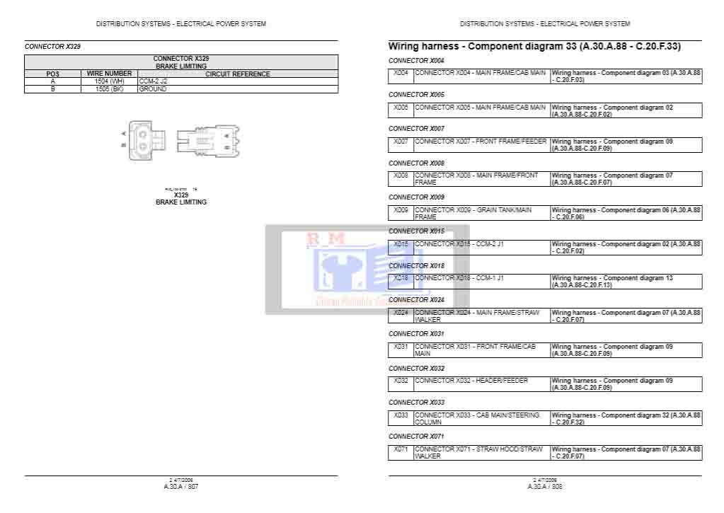 New Holland CX840 Repair Manual