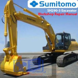 the Sumitomo SH290-3 Workshop Repair Manual, displaying the model and repair guidelines