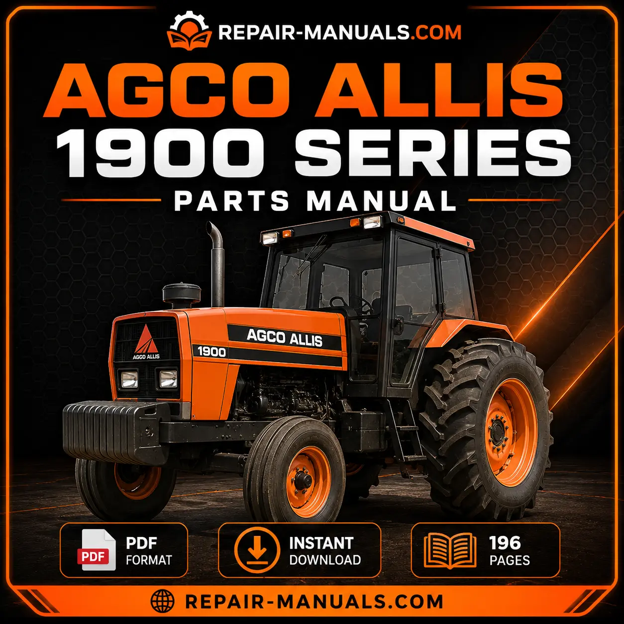 AGCO Allis 1900 Series Parts Manual PDF Download Illustrated Parts Catalog