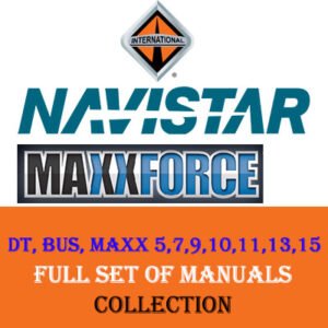 International Navistar DT, BUS, MAXX 5,7,9,10,11,13,15 Manuals Collection