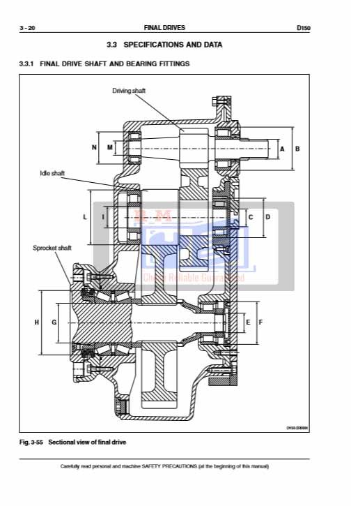 New Holland D150 Crawler Dozer Workshop Manual