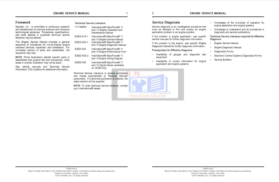 maxxforce 7 problems