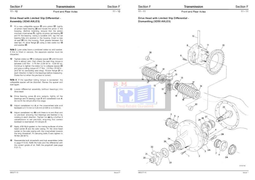 jcb 212 Backhoe Loader
