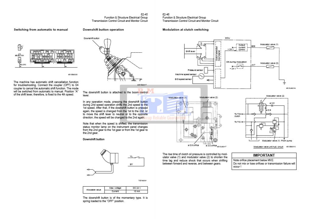 Hitachi ZW370 Wheel Loader Technical Manuals - Image 6