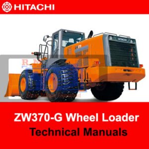Hitachi ZW370-G Wheel Loader technical manuals, providing essential information for operation and maintenance