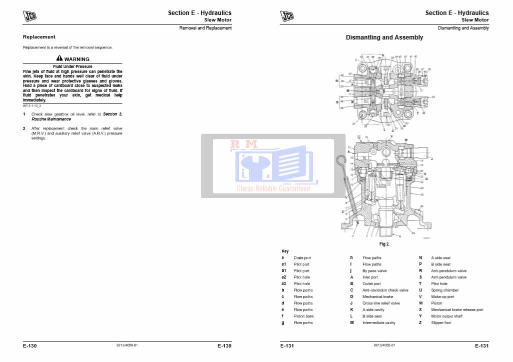 JCB JS200W Tier 2 and Tier 4i Engine Service Repair Manual - Image 6