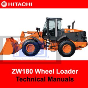 Comprehensive technical manuals for the Hitachi ZW180 Wheel Loader, covering features and usage instructions
