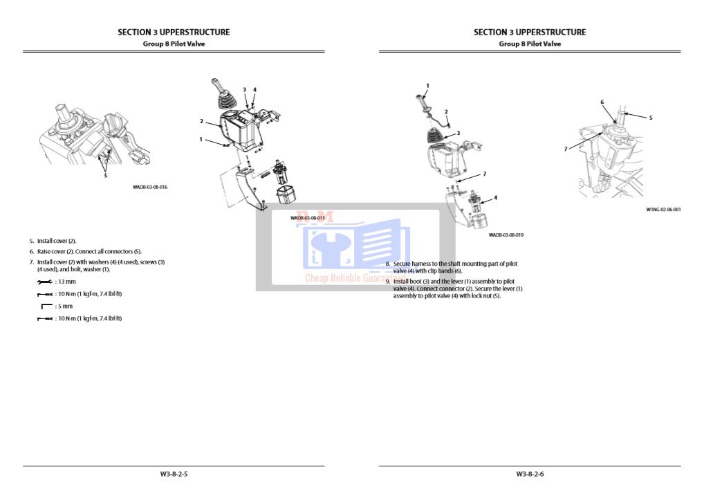 Hitachi ZX48U-5A Excavator Workshop Manual and Diagrams - Image 3