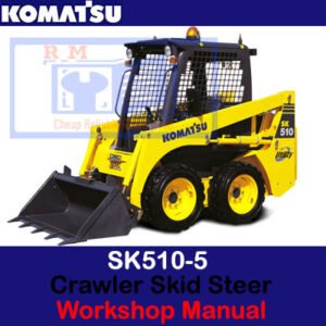 the Komatsu SK510-5 Skid Steer Loader workshop manual, highlighting essential maintenance information