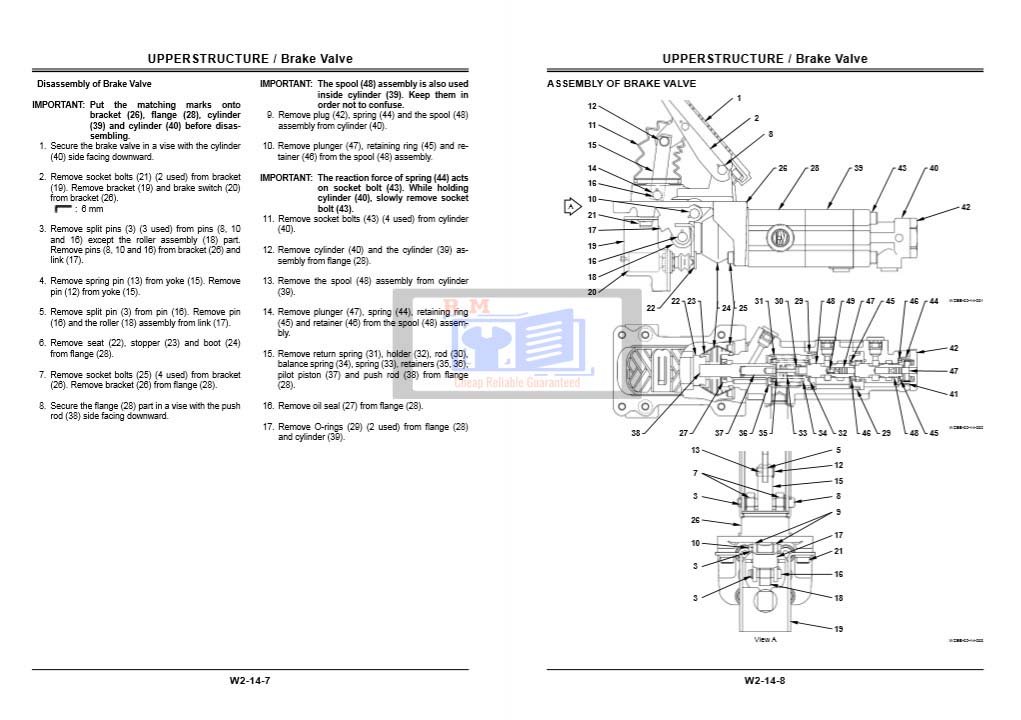 Hitachi ZX140W-3 Wheel Excavator Workshop Manual and Diagrams - Image 4