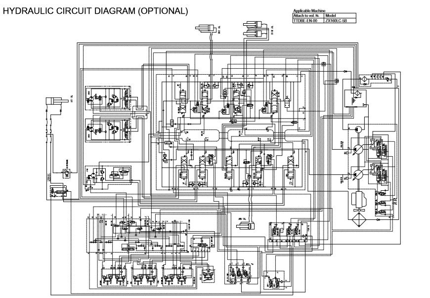 Hitachi ZX160LC-5B Excavator Workshop Manual and Diagrams - Image 5