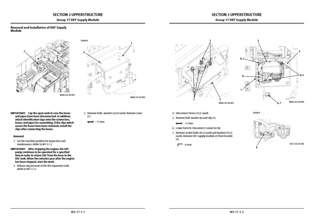 Hitachi ZX470-6, Hitachi ZX490-6, Hitachi ZX530-6 Workshop Manual and Diagrams - Image 8