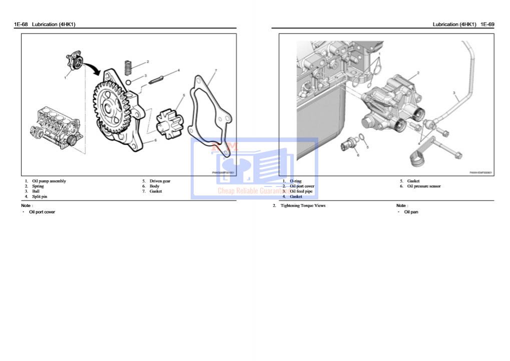 Isuzu 4HK1 Engine Interim Tier 4 Compatible Workshop Manual - Image 7