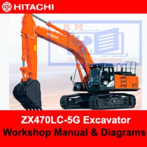 Hitachi ZX470LC-5G workshop manual with detailed diagrams for effective maintenance and repair guidance