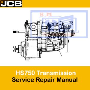 JCB HS750 Transmission Service Repair Manual with images and instructions for effective transmission servicing and repairs