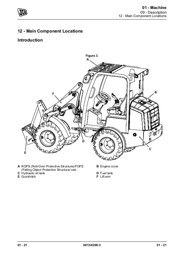 JCB 403 Wheel Loader Service Repair Manual - Image 3