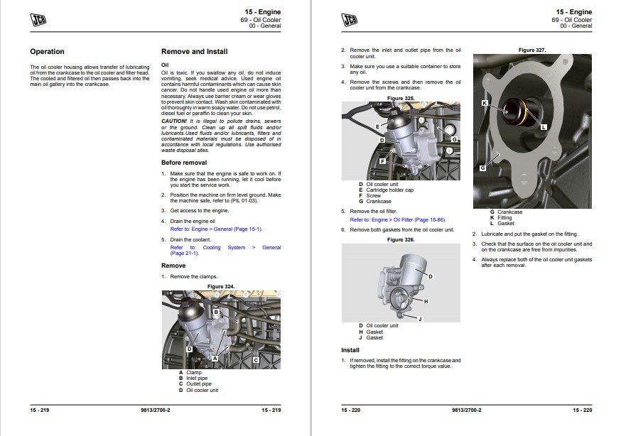 JCB 100C-1, JCB 85 Z-1, JCB 86 C-1, JCB 90 Z-1 Excavator Service Repair Manual - Image 3