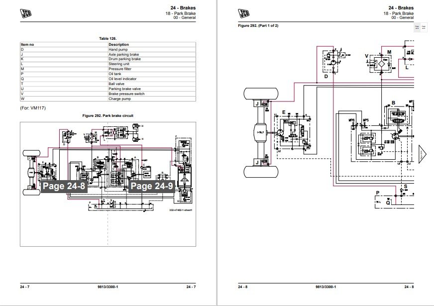 JCB Vibromax VM117, JCB Vibromax VM137 Roller Service Repair Manual - Image 4