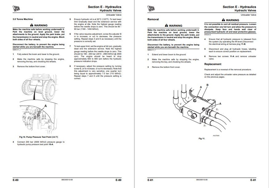 JCB 2.5, JCB 3.0, JCB 3.5 Series Lift Teletruk Service Repair Manual - Image 5