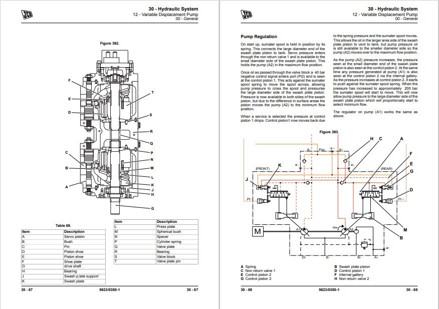 JCB 140 Excavator Service Repair Manual - Image 6