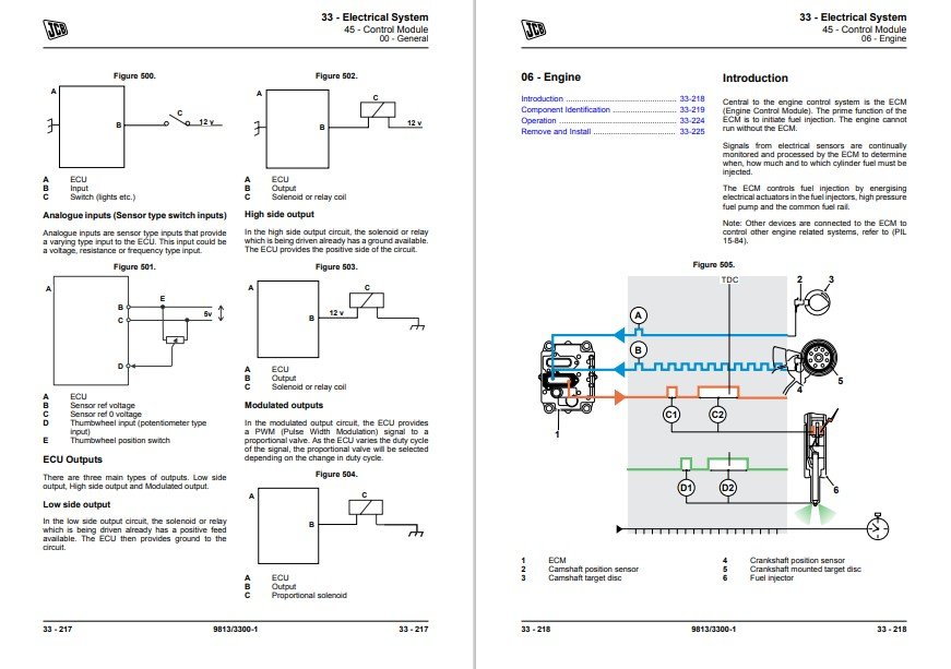JCB Vibromax VM117, JCB Vibromax VM137 Roller Service Repair Manual - Image 7