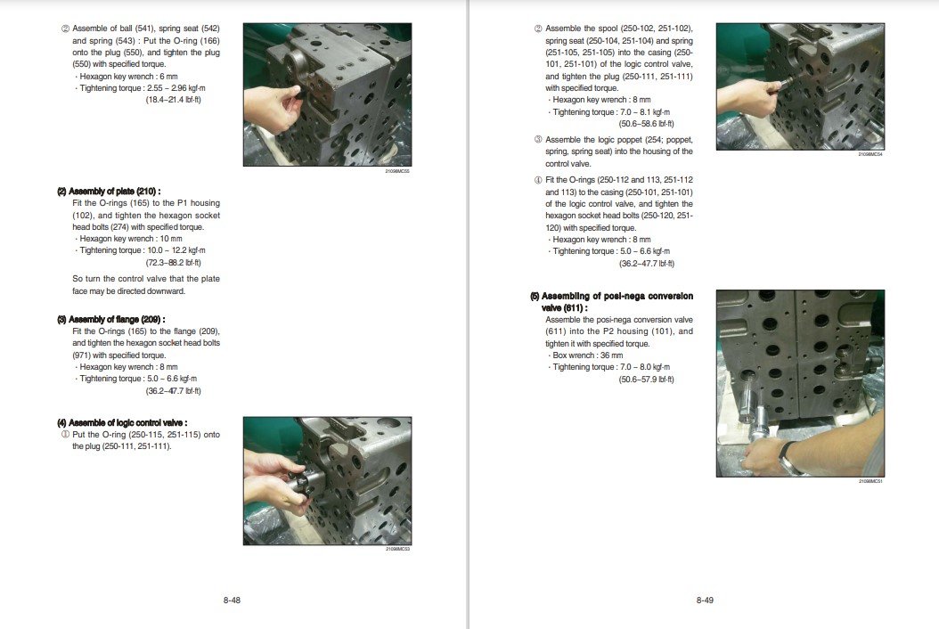 Hyundai HX235LCR Excavator Workshop Manual - Image 7
