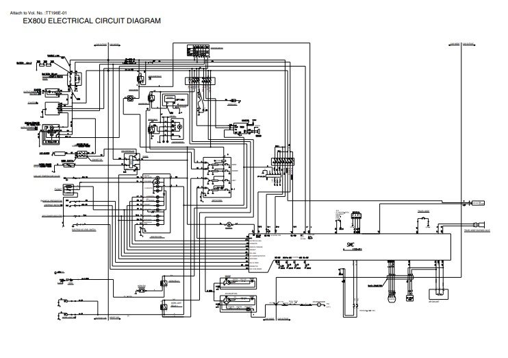 Hitachi EX80U Excavator Full Set of Manuals - Image 7
