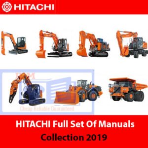PDF of Hitachi service manual displaying detailed maintenance procedures and troubleshooting guidelines