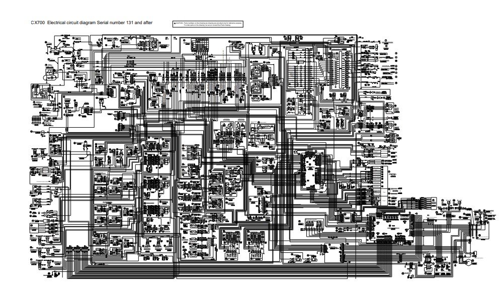 Hitachi Sumitomo SCX700 Carne Circuit Diagrams - Image 3