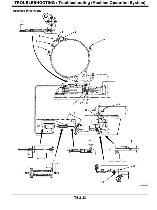 Hitachi Sumitomo SCX400, SCX500, SCX550, SCX700 Crawler Crane Troubleshooting Manual - Image 5