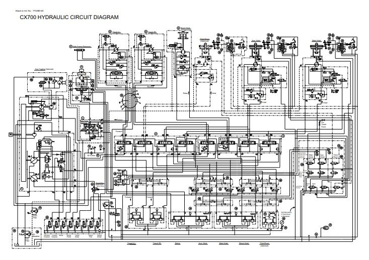 Hitachi Sumitomo SCX700 Carne Circuit Diagrams - Image 2