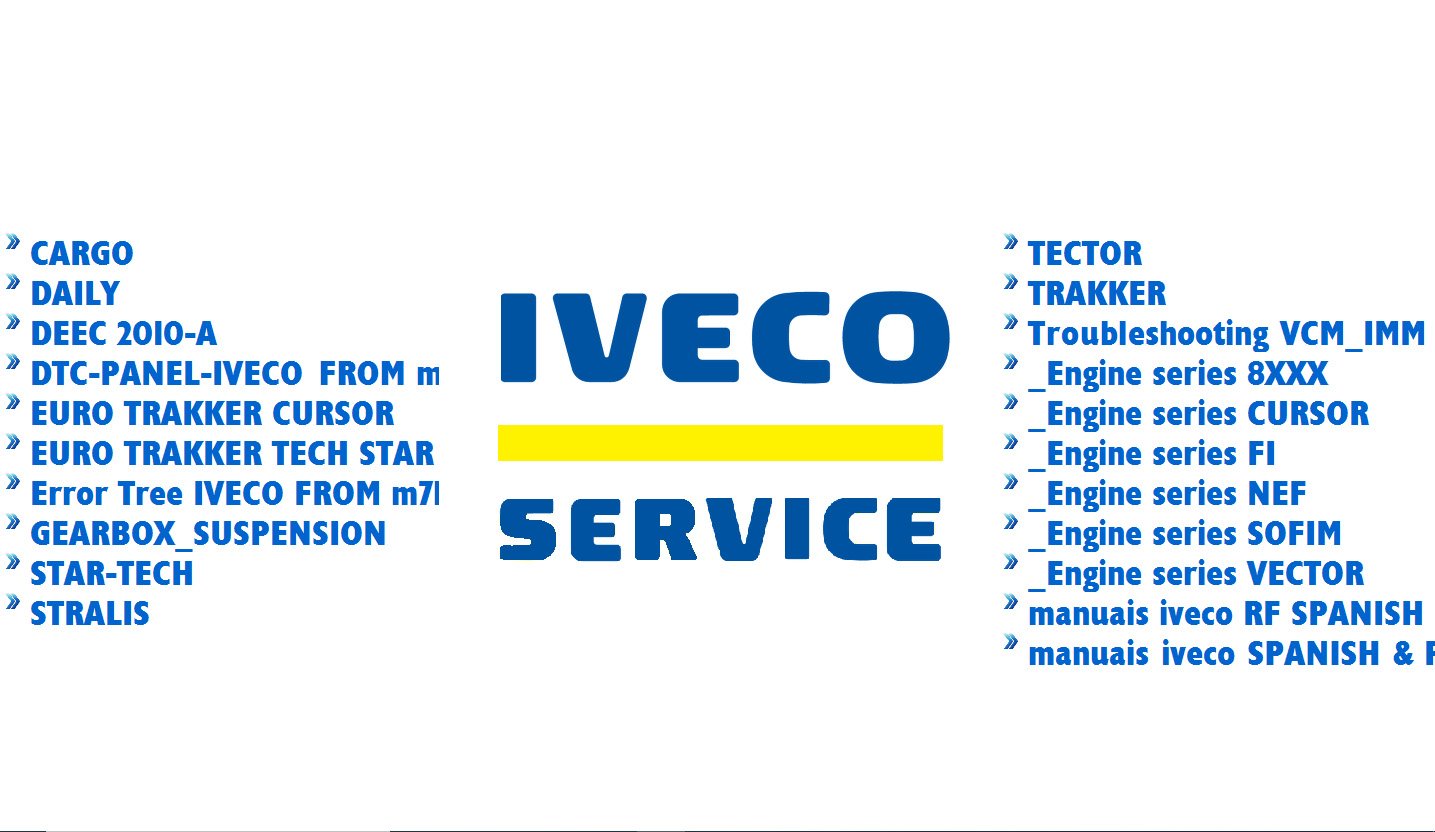 iveco service manual
