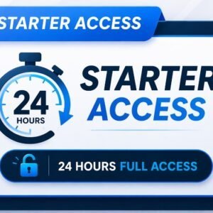 Starter Access - Membership for 24 Hours