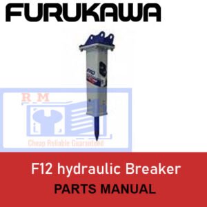 Furukawa F12 hydraulic breaker parts manual, displaying essential diagrams and parts information for effective repairs