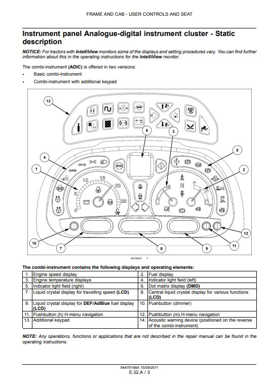 New Holland T7.170, New Holland T7.185, New Holland T7.200, New Holland T7.210 Tractor Service Manual - Image 5