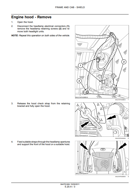 New Holland T7.170, New Holland T7.185, New Holland T7.200, New Holland T7.210 Tractor Service Manual - Image 6