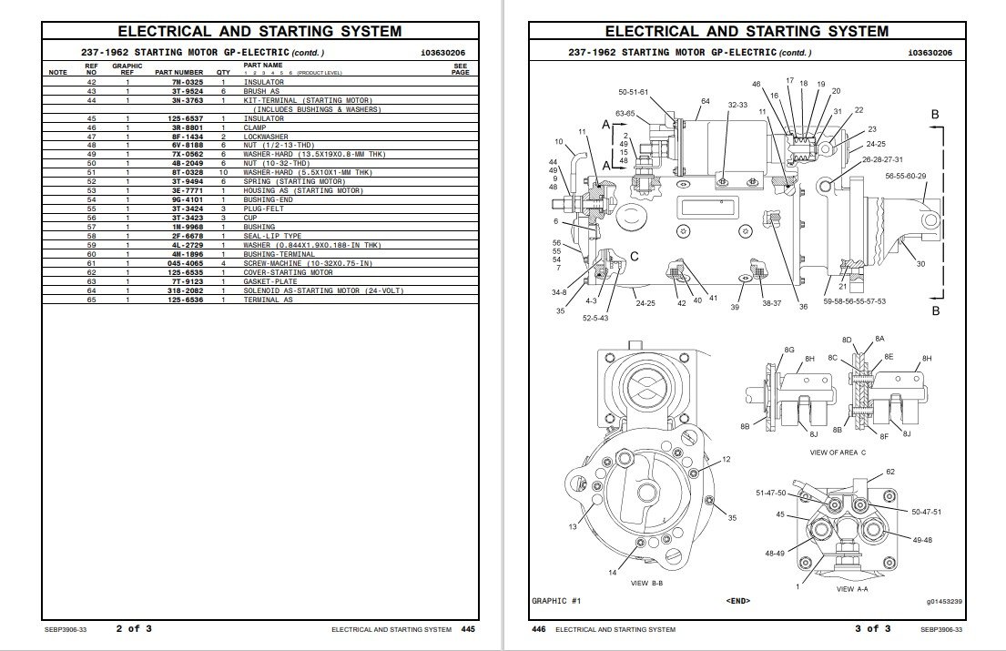 Caterpillar 988H Wheel Loader Parts Manual - Image 7