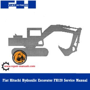 Service Repair Manual for Fiat Hitachi FH200 Excavator, showcasing detailed diagrams and maintenance instructions