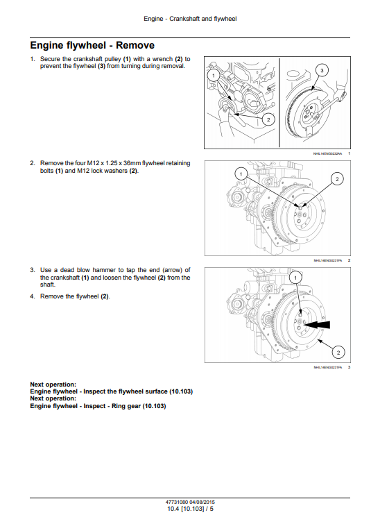 CNH LS Series L3AL, L3BL Tier 3 Engine Service Manual - Image 4