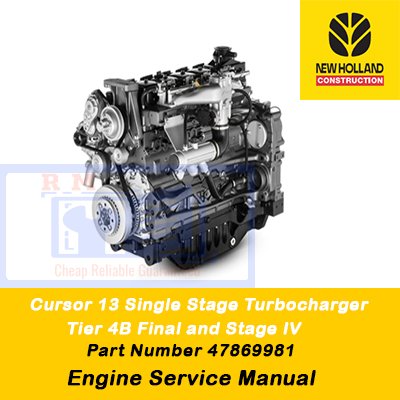 New Holland service repair manual
