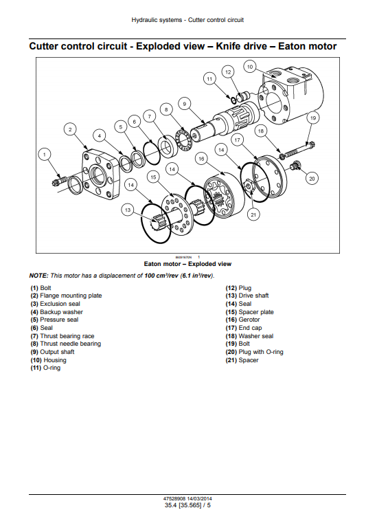 New Holland 425HB, DuraSwath 430HB, DuraSwath 436HB, DuraSwath 440HB Draper Header Service Manual - Image 6