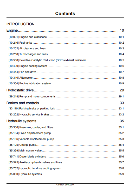 New Holland D180C Dozer Service Manual - Image 2