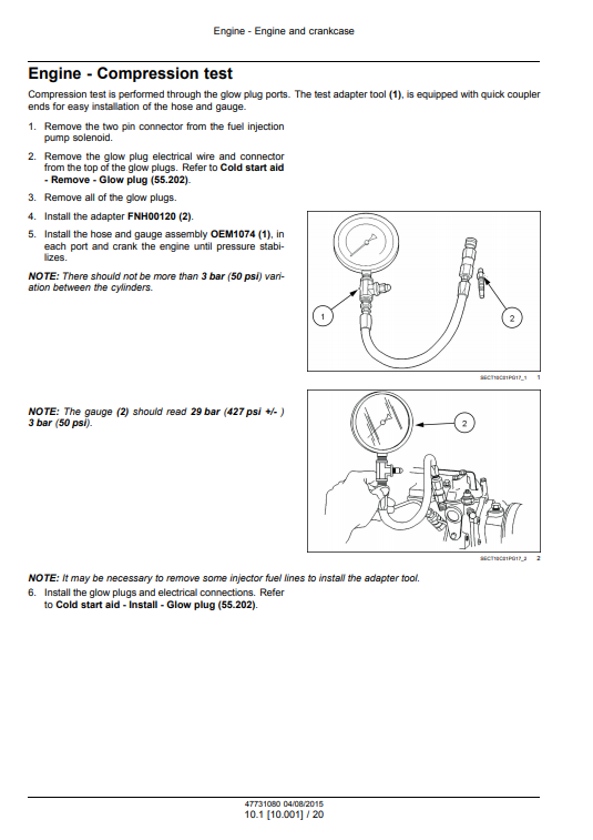 CNH LS Series L3AL, L3BL Tier 3 Engine Service Manual - Image 5