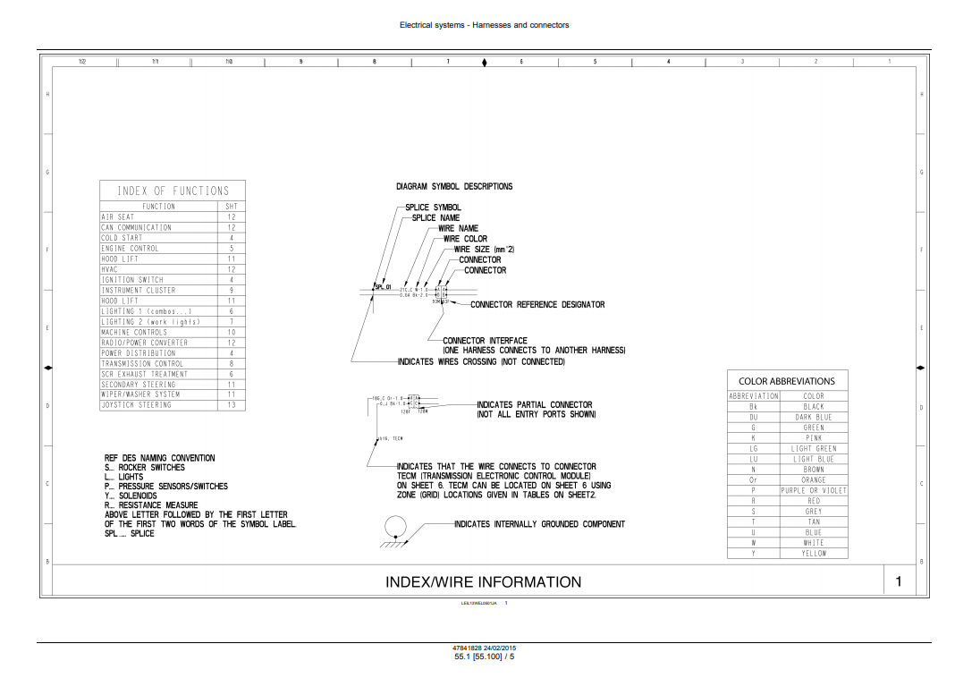 New Holland W130C, New Holland W170C Tier 4B Wheel Loader Service Manual - Image 4