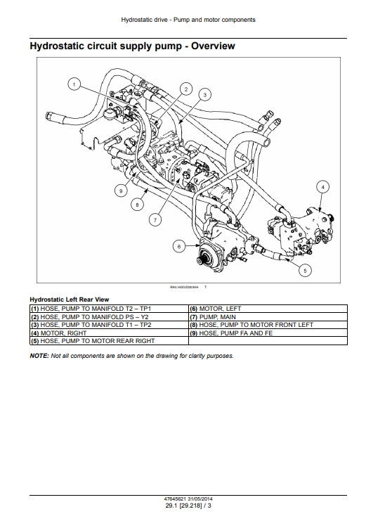New Holland D180C Dozer Service Manual - Image 3