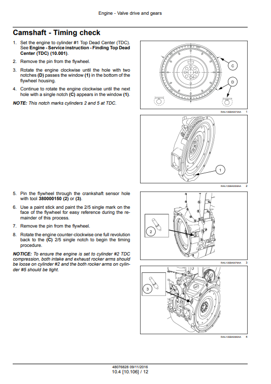 New Holland Cursor 9 Stage IIIB Engine Service Manual - Image 6