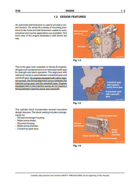 New Holland D150 dozer Workshop Manual - Image 5