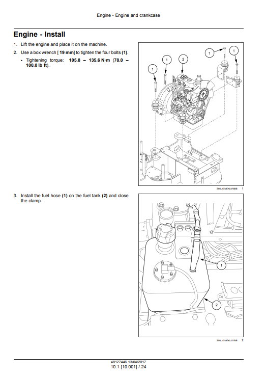 New Holland E17C Mini Excavator Service Manual - Image 5